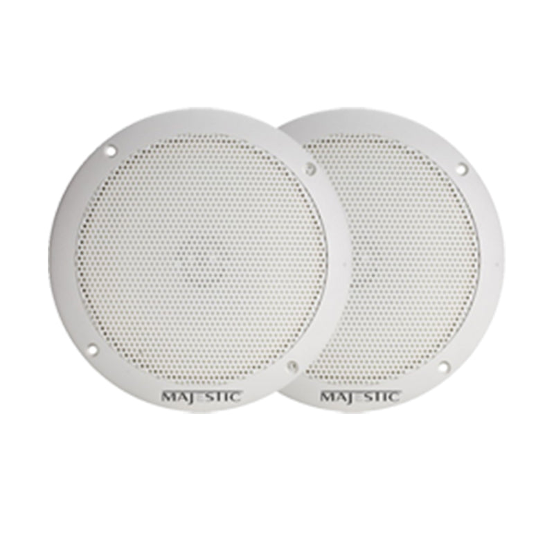Waterproof Speaker, 5", 1" Deep, White