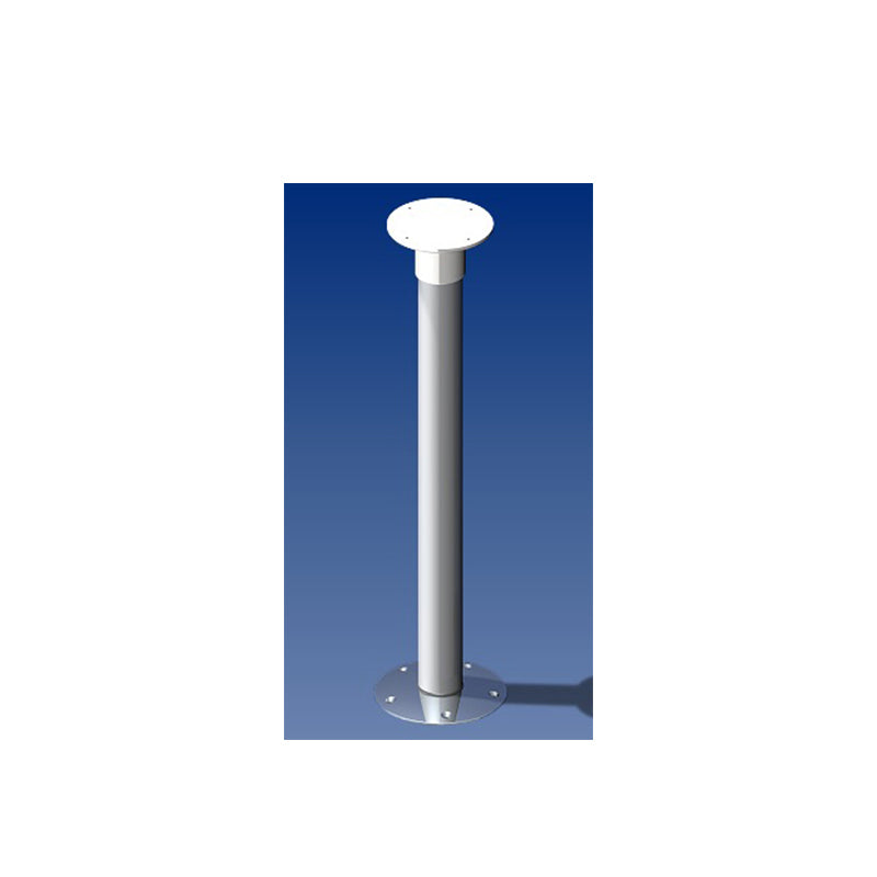Norsap 2010 Movable Table Column, 35.4 in. (900mm) Fixed Height, Anodized Tube/Stainless Steel Base