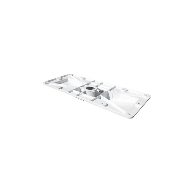 White Top Flange w/ Lock For 65mm diameter pedestal