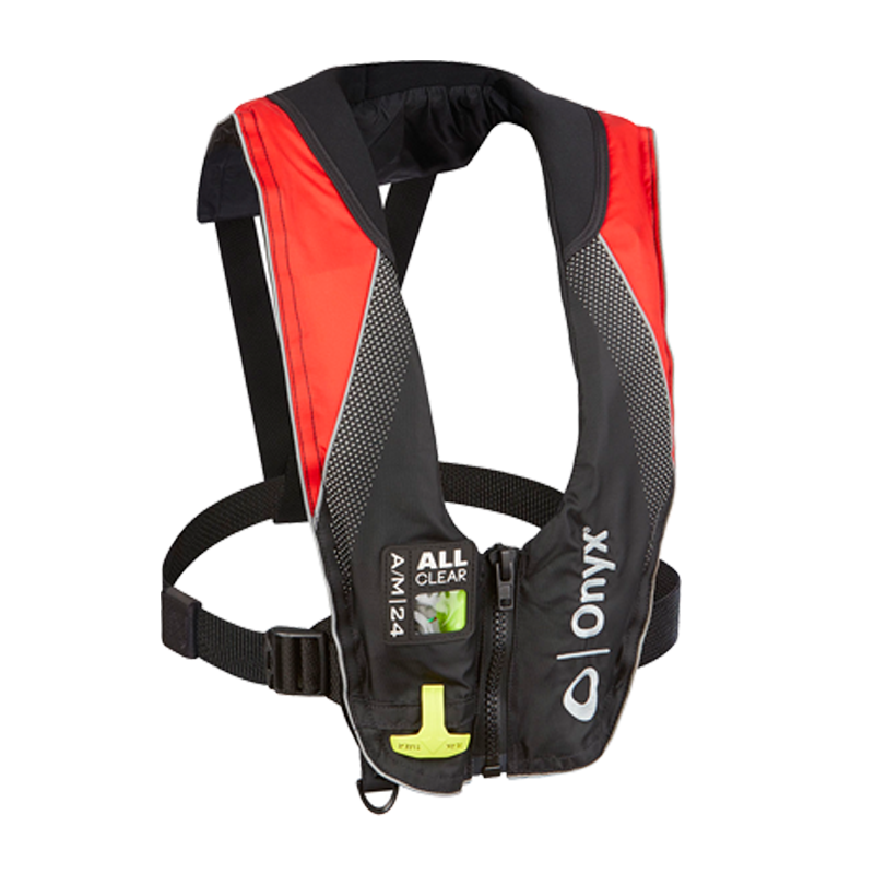 A/M-24 All Clear Inflat. Lifevest, Red