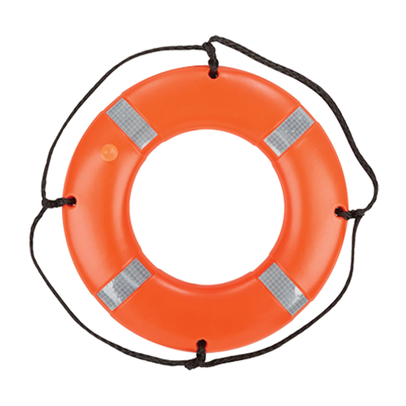 Ring Buoy, 24", w/Reflective Tape