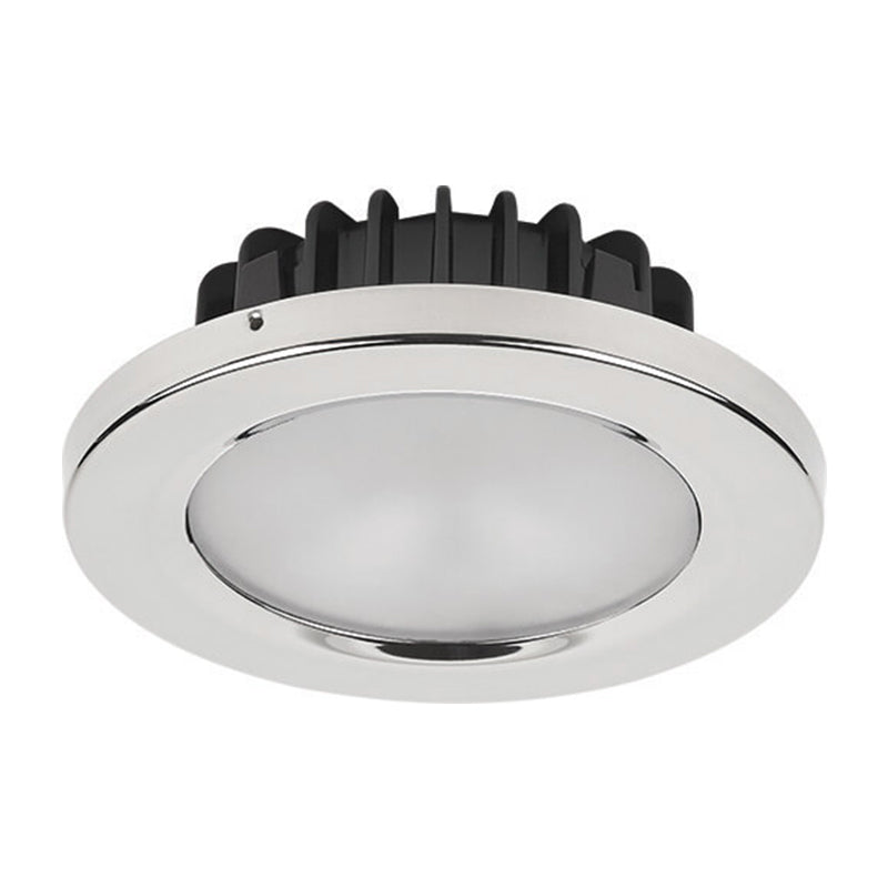 Pool PowerLED, 10-40VDC, Polished SS, Cool White/Red, 4.7W, IP65