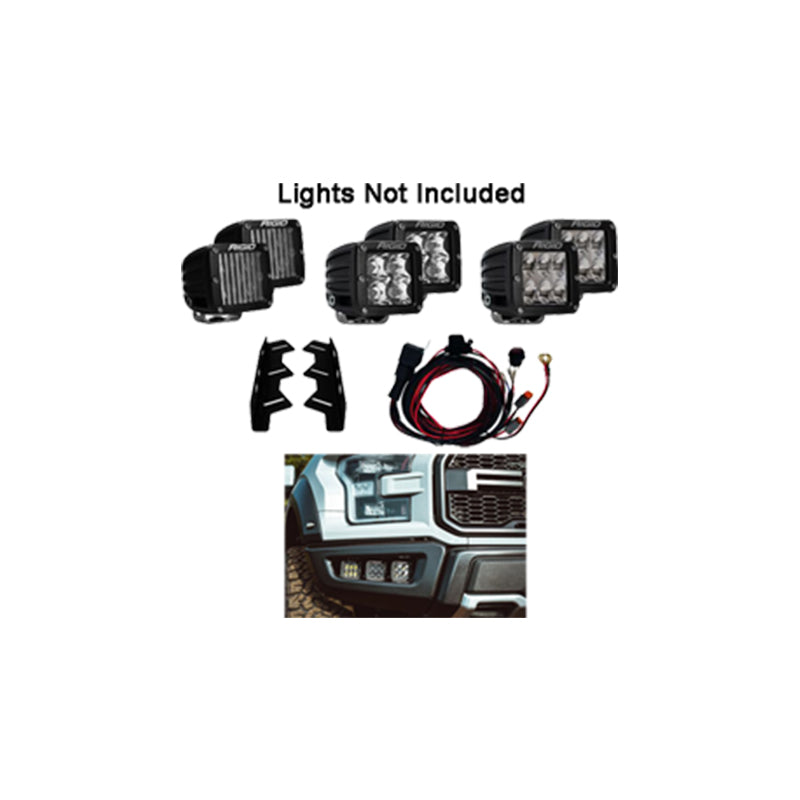 Fog Light Kit, Ford Raptor, 2017-2018