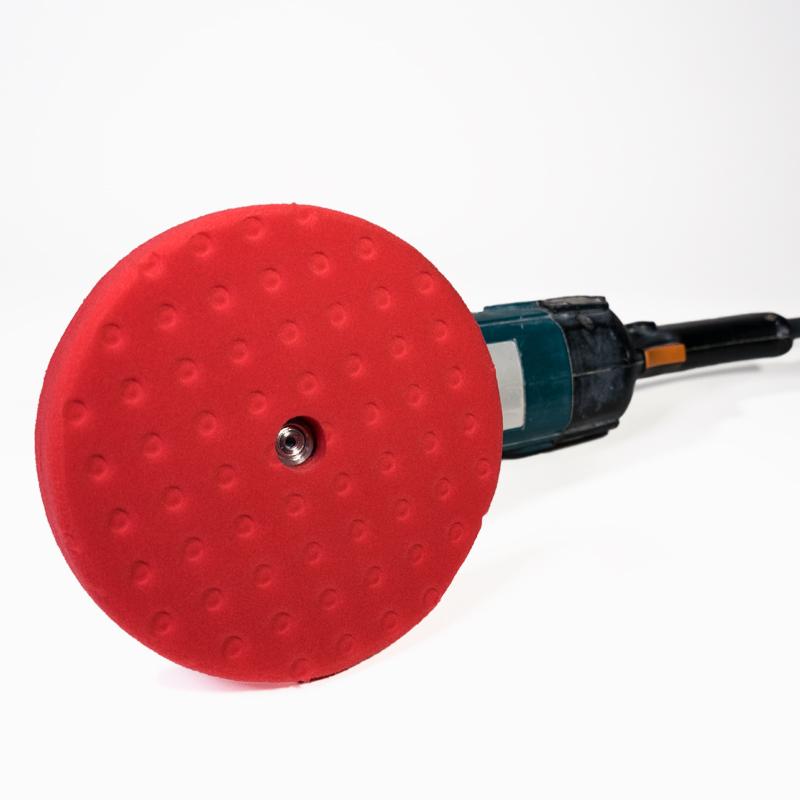 Red Finishing Pad - 8"