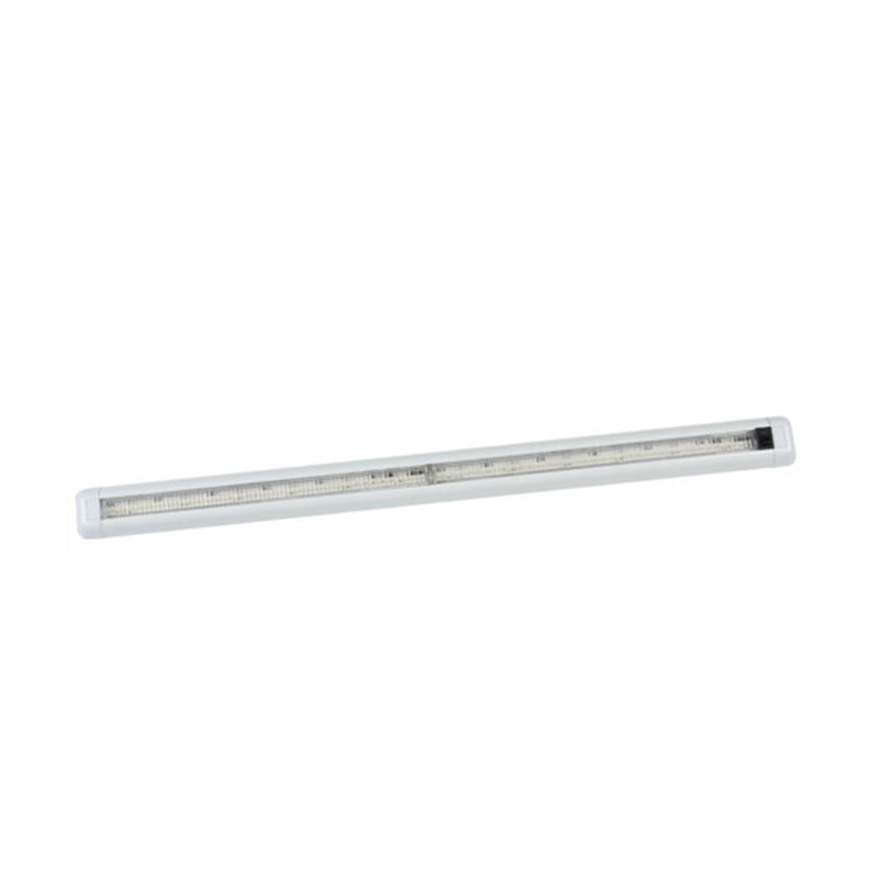Resolux 805 Long Light, 24VDC, Warm White w/switch Surface-mount fixture measures over 26" in length