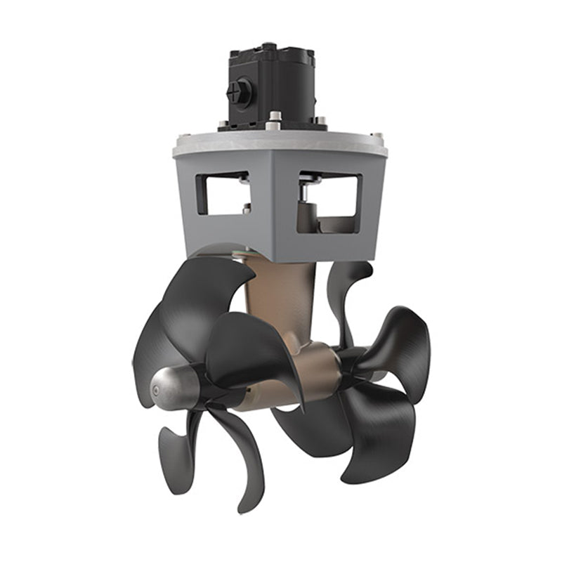 Thruster, Hydraulic 320 kg Thrust/300 mm tunnel 14cc gear motor, CR Composite Q-props/sealed leg