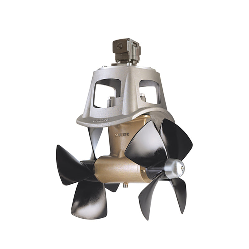 Thruster, Hydraulic 420 kg Thrust/386 mm tunnel 26cc Gear motor, CR Composite K-props/oilfed leg