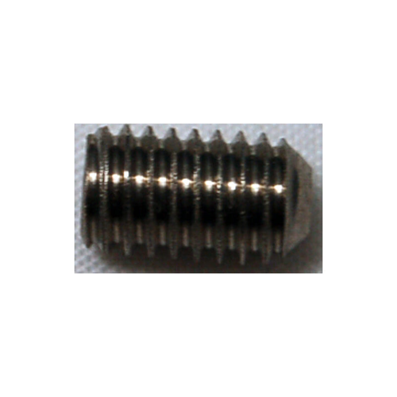 Set screw, top and bottom flange of flex coupler used on 7HP, SP75, SP95
