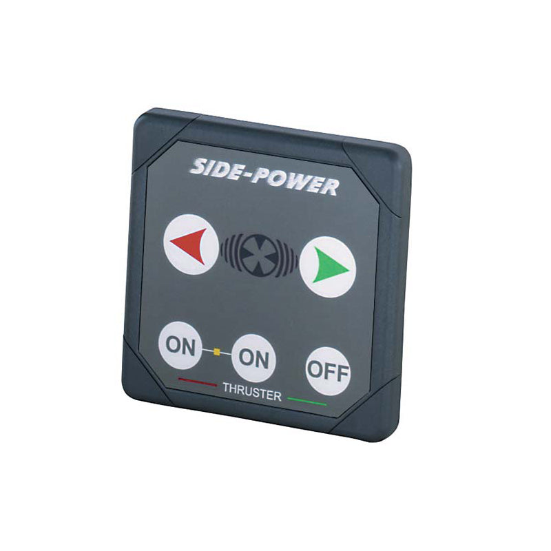 Panel, Touch Thruster Control 12/24v Grey, Round Cutout, 5-Wire, Reset Auto-Off