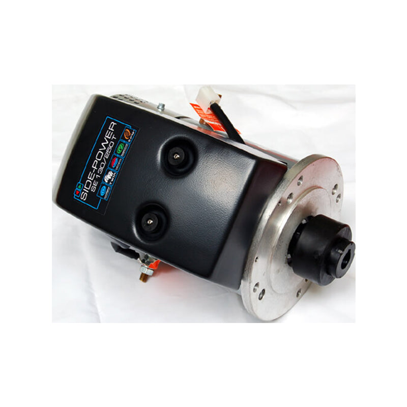 Motor Assembly Complete, 12v, for SP125 and SE130 includes Solenoid, Control Box, Coupling