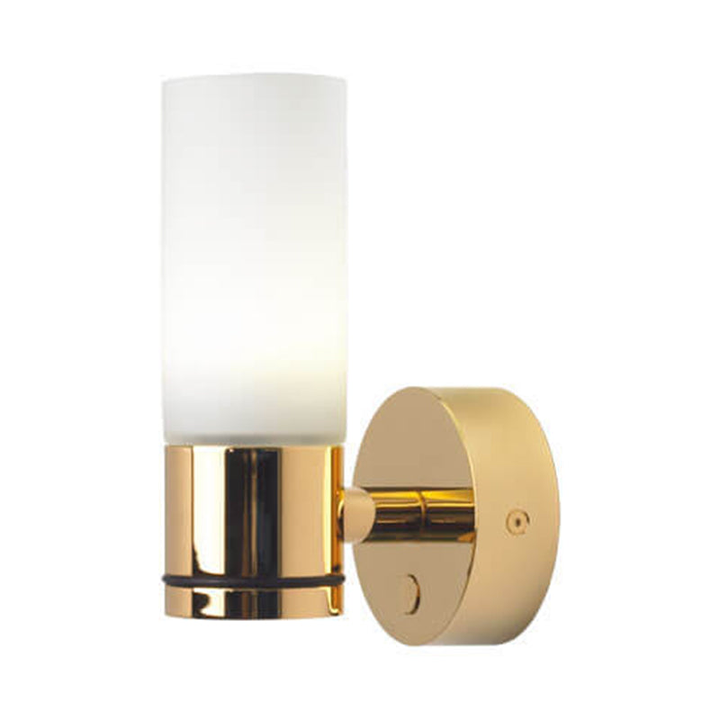 Sylt Gold, White Glass Shade & DIM2WARM (3000-2200K)