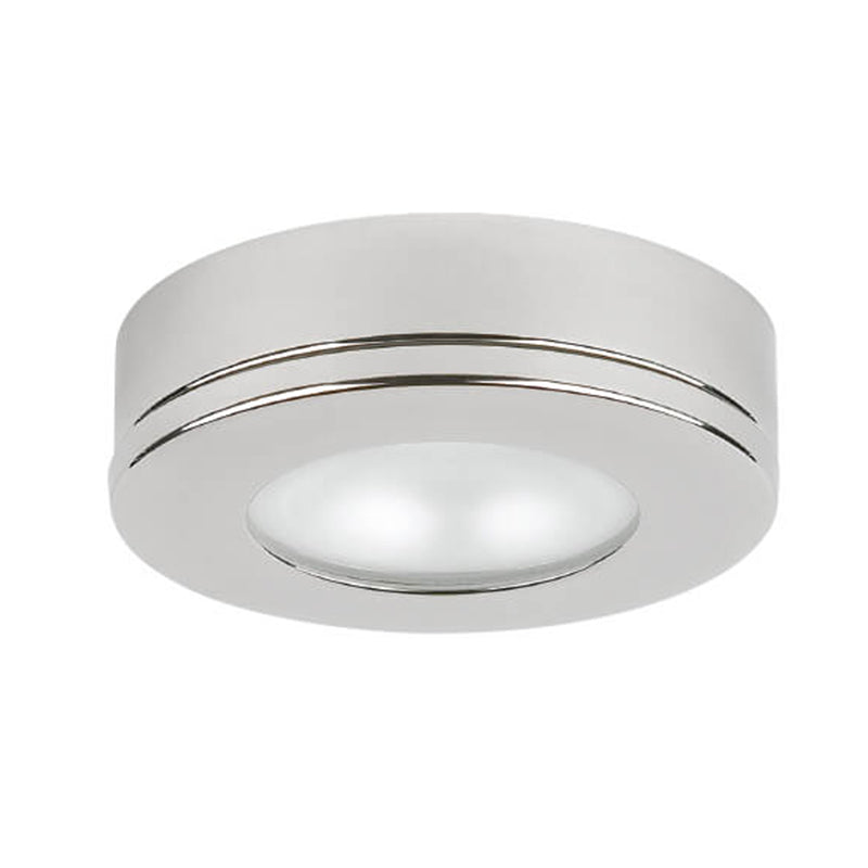 Tide PowerLED w/Base, 10-40VDC, Brushed SS, Warm White/Red, 3.2W, IP40