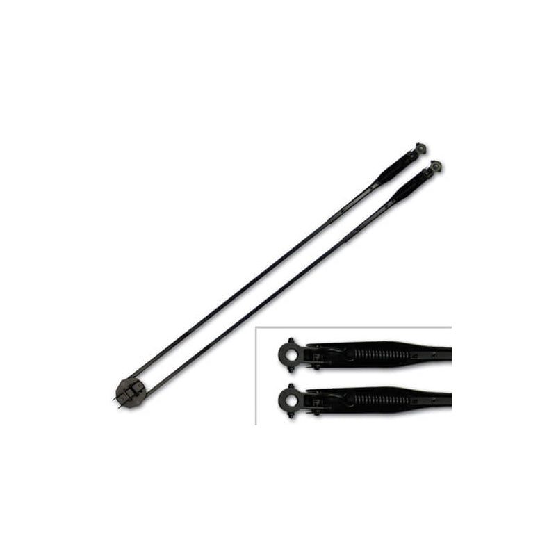 Type 1.5 Pantograph Arm Fixed Length 31.5" (800mm) For Blades to 850-900mm, Black