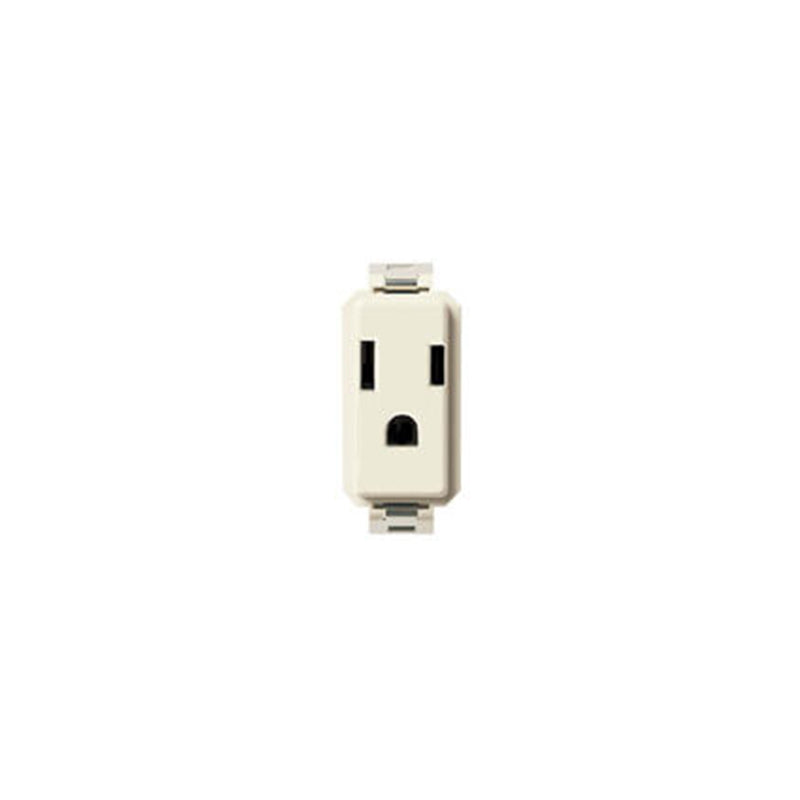 OUTLET: USA/SASO 2P+E 15A/127V WHITE