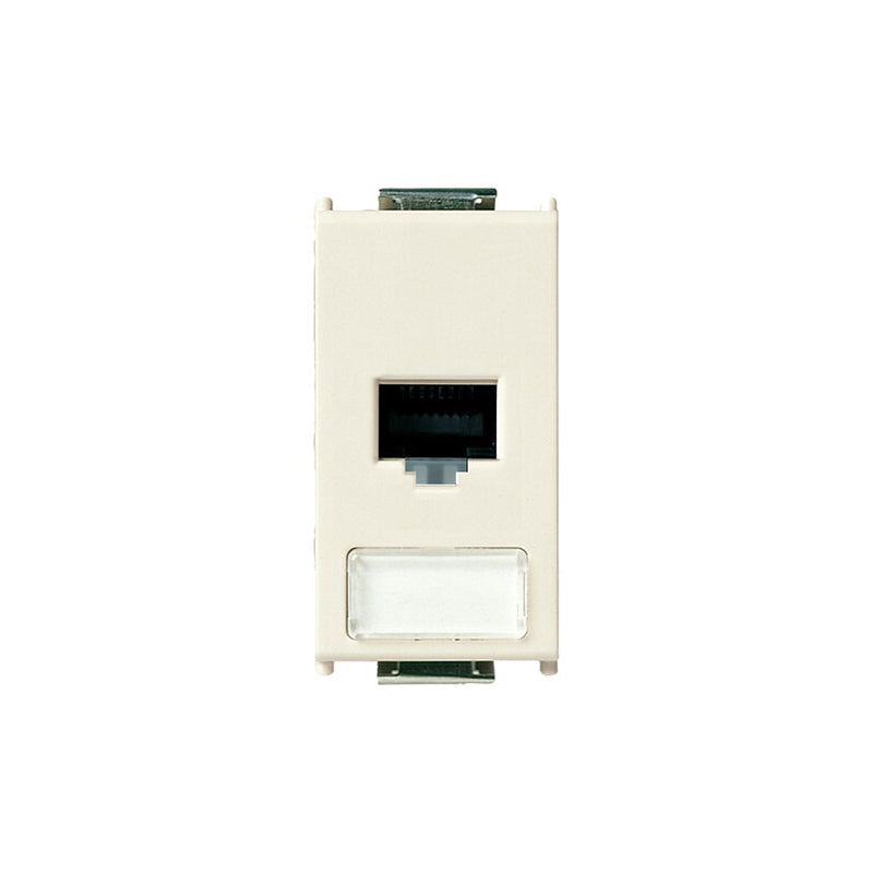 Connector: RJ45 Cat6e, UTP 110 Type, 8-Contact, Ivory *Surcharge may apply if buying <10*