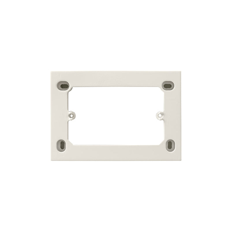 MOUNTING BOX: 3M SURFACE-MNT IDEA WHITE, IDEA/PLANA/EIKON