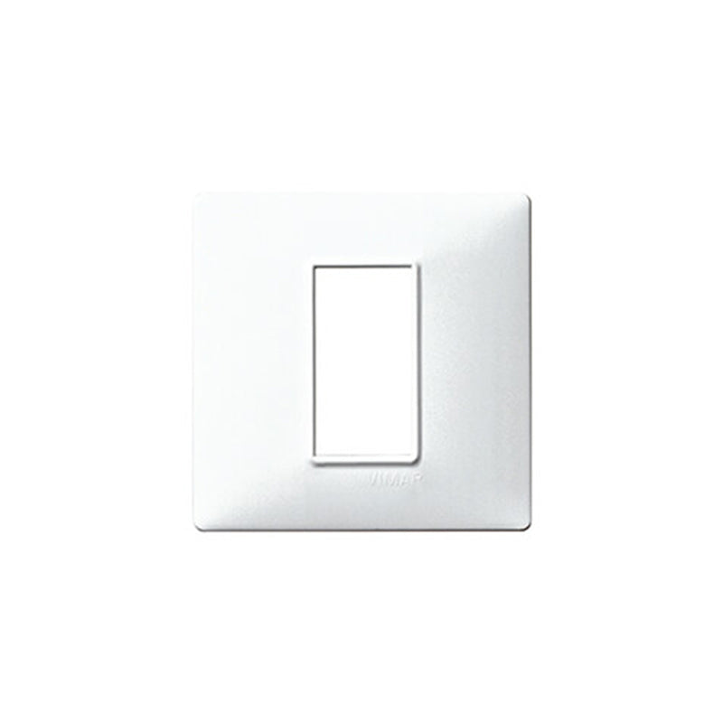 PLATE: TECH, WHITE, 1M PLANA