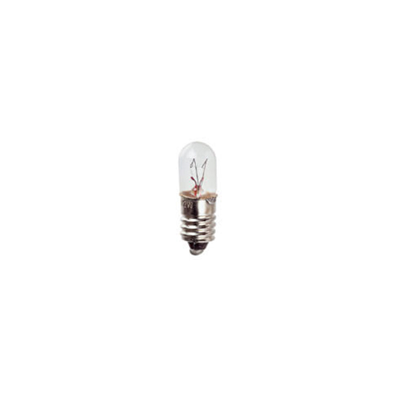 BULB: INCANDESCENT, WHITE, 24V 2W, E10 BASE