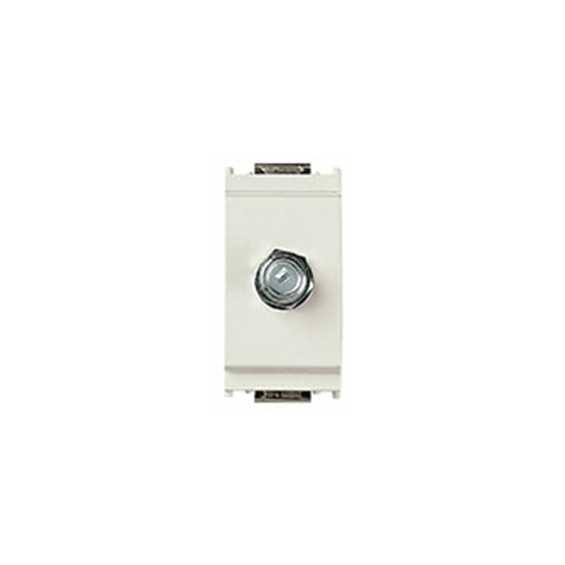 CONNECTOR: COAX F-TYPE FEMALE WHITE, IDEA