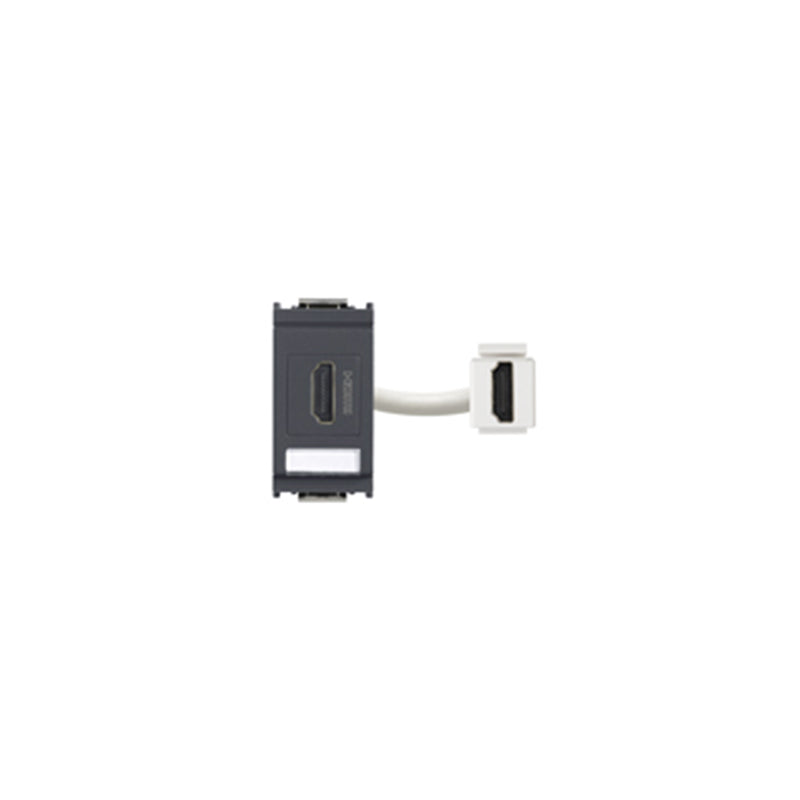 Idea HDMI Socket Connector, Multimedia Grey