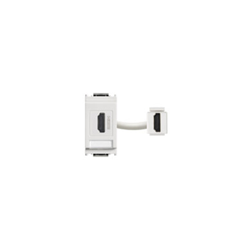 Connector: HDMI, Multimedia, White, Idea Series