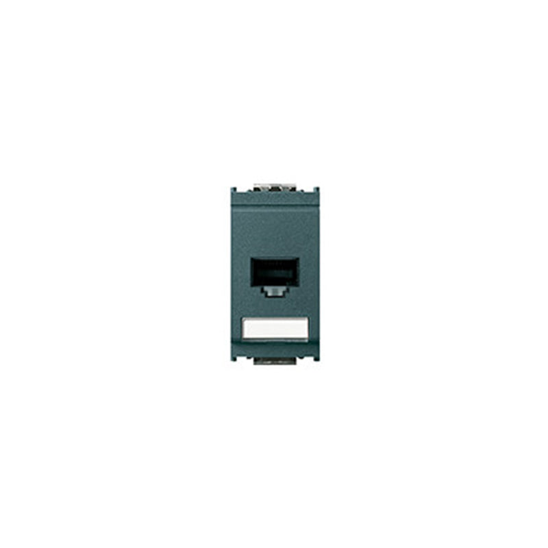 CONNECTOR: RJ45 CAT5e FTP 110 TYPE, 8-CONTACT, GREY, IDEA