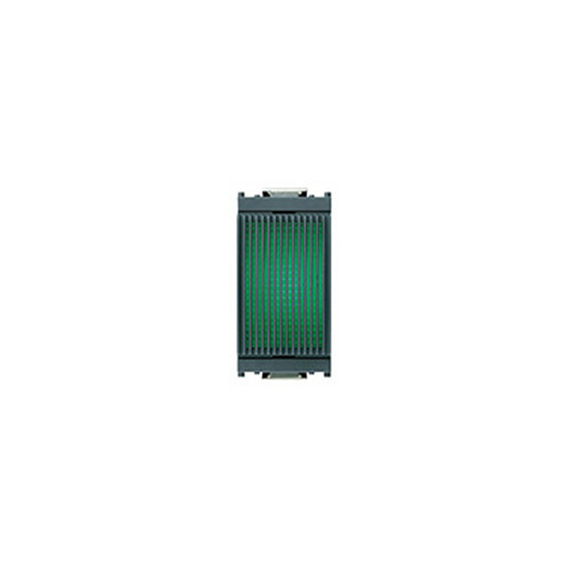 INDICATOR UNIT: WITH GREEN DIFFUSER (without lamp)