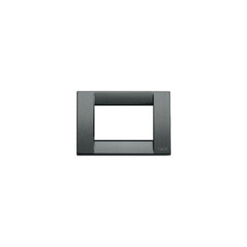PLATE: METAL, ANTHRACITE, 3M SQUARE, IDEA