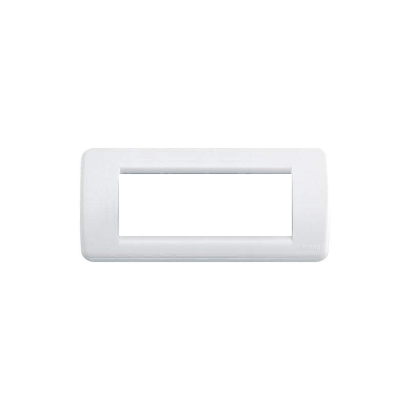 PLATE: TECH, BRIGHT WHITE, 5M ROUND, IDEA