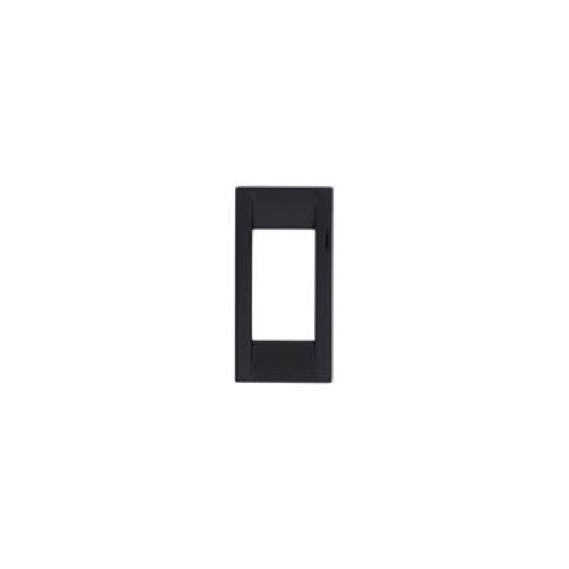 Plate: Black, Metal, 1M Panel Square, Idea
