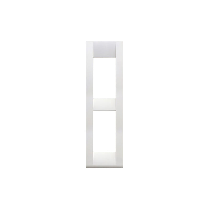 PLATE: METAL, WHITE, 2M PANEL SQUARE, IDEA