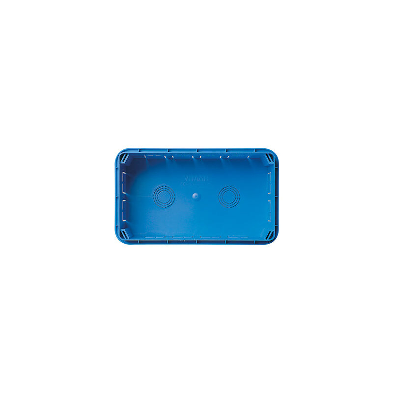 Flush Mounting Box, Blue
