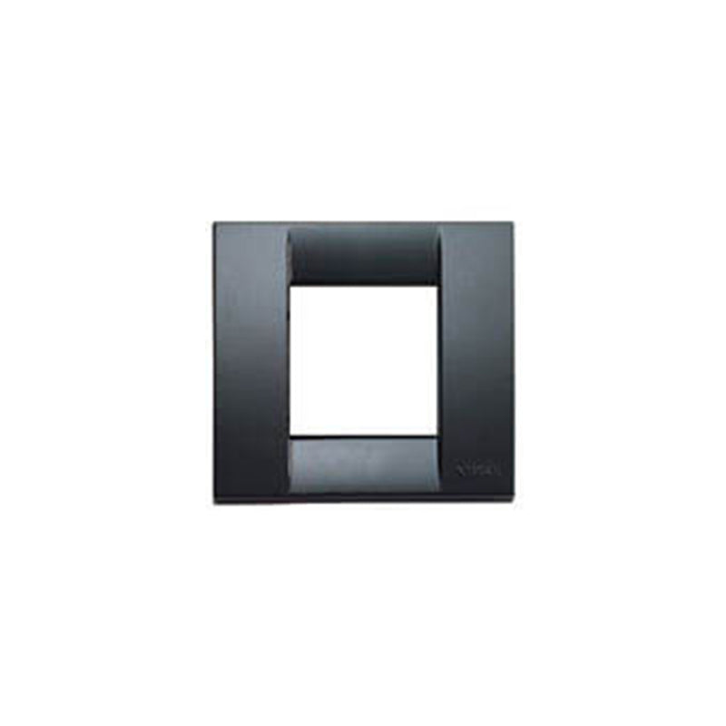 PLATE: TECH, GRAPHITE GREY, 2M RDCD (1M STD), SQUARE, IDEA