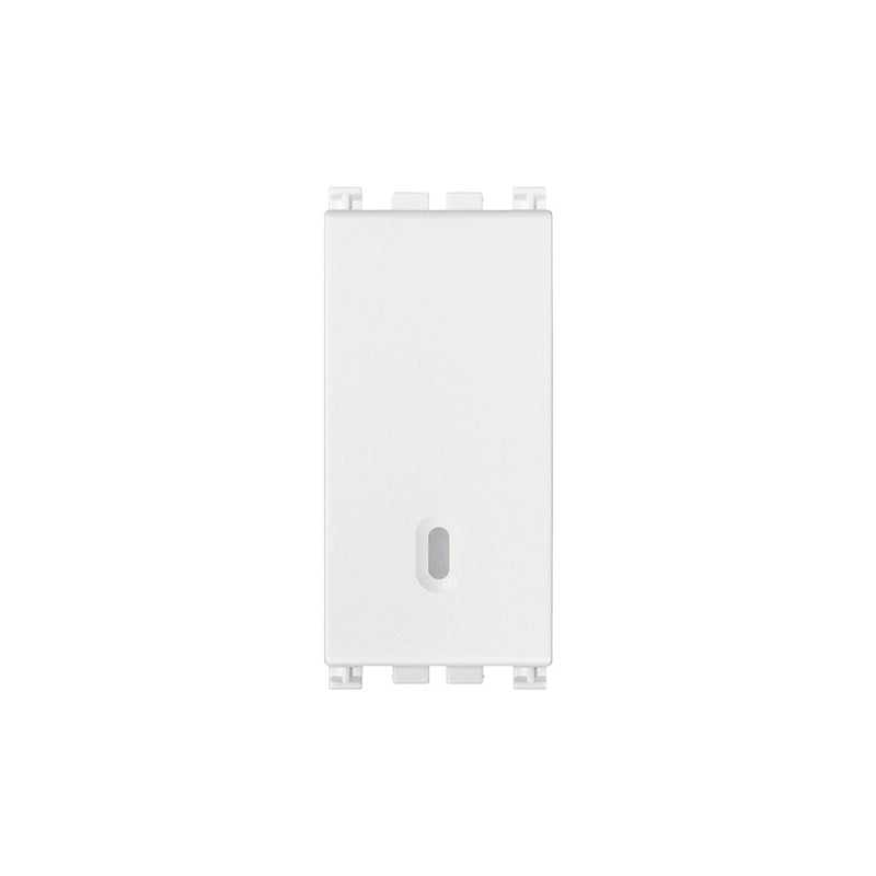 Arke Momentary Switch, 1P1T (NO), 10A Illuminable, White