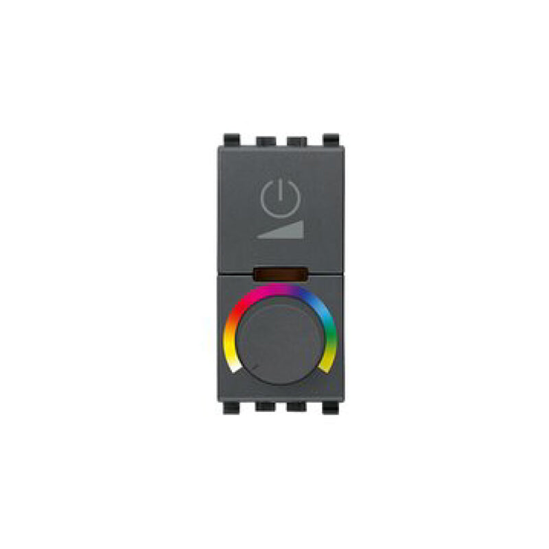 Eikon RGB Dim Controller, 120V, Grey, 1M use with 120V-12/24VDC Dimmable RGB Driver