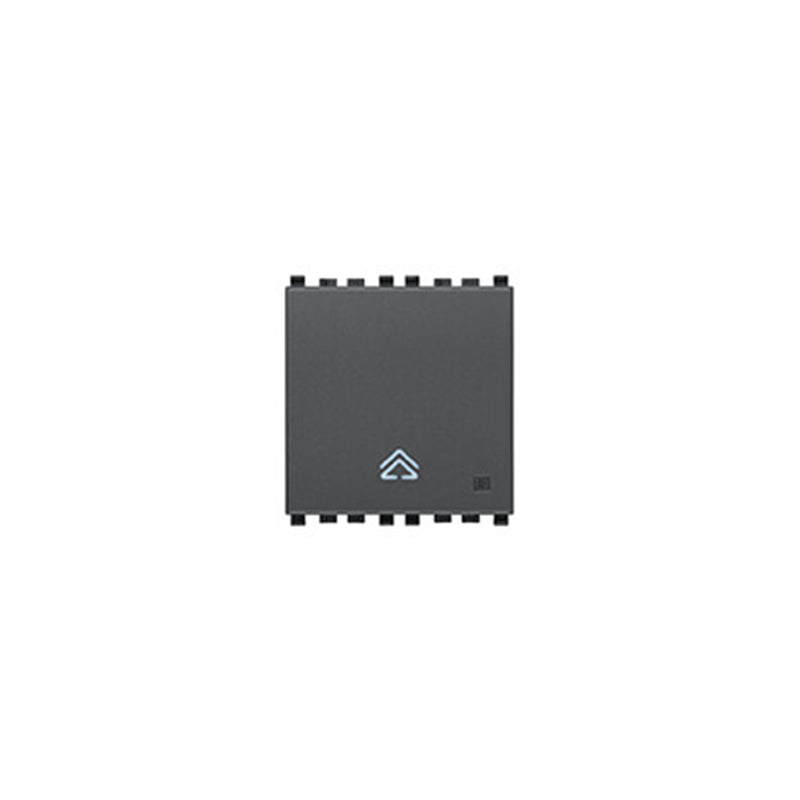 Eikon Master Dimmer, NO Momentary, 230V-500W 2 Module, Grey