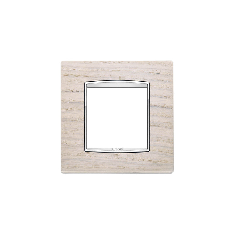 Plate: Wood, White Oak 2M, Square, Eikon