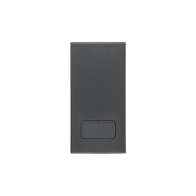 Eikon Customizable Switch Cover, Illuminable, Grey, Eikon, Order with customization surcharge