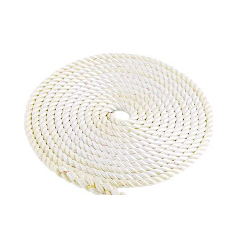 Imtra 3-Strand Anchor Line, 9/16", White Per Foot