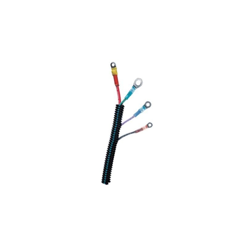 Split Wire Loom, 3/8"x10', Flame Retard.