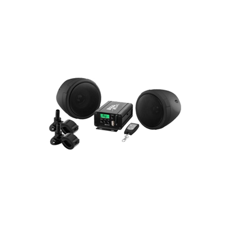 ATV Sound System, 3", Amplifier, Black
