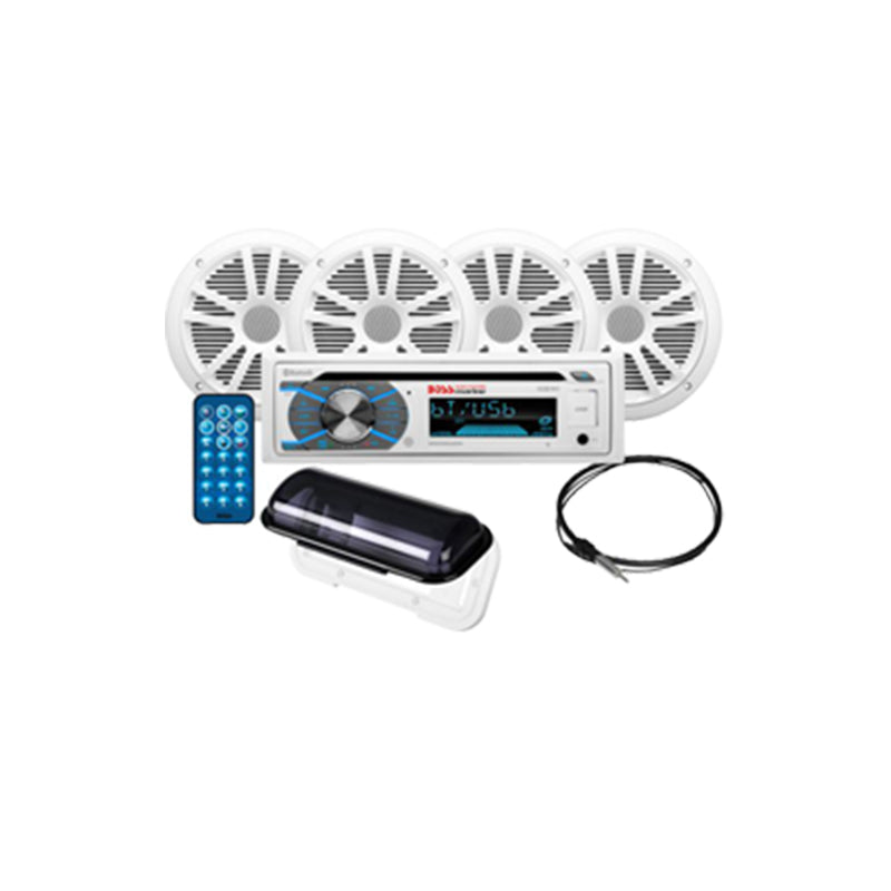 Marine Stereo Package, AM/FM/MP3/CD/SD