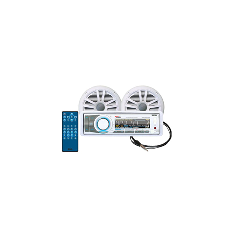 Marine Stereo Package, AM/FM/MP3/CD/SD