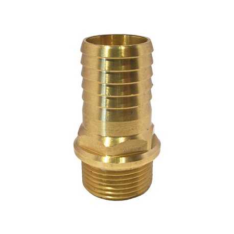 Brass male hose connection "M"