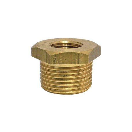 Brass reducing bush "MF"