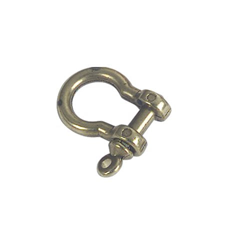 Brass shackles