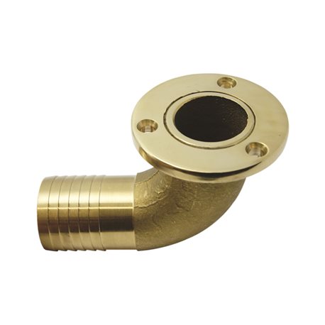 Brass through hull