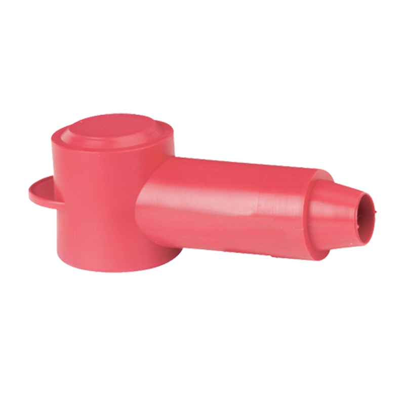 Cable Cap, for 5/16-5/8" Stud, #4-8, Red