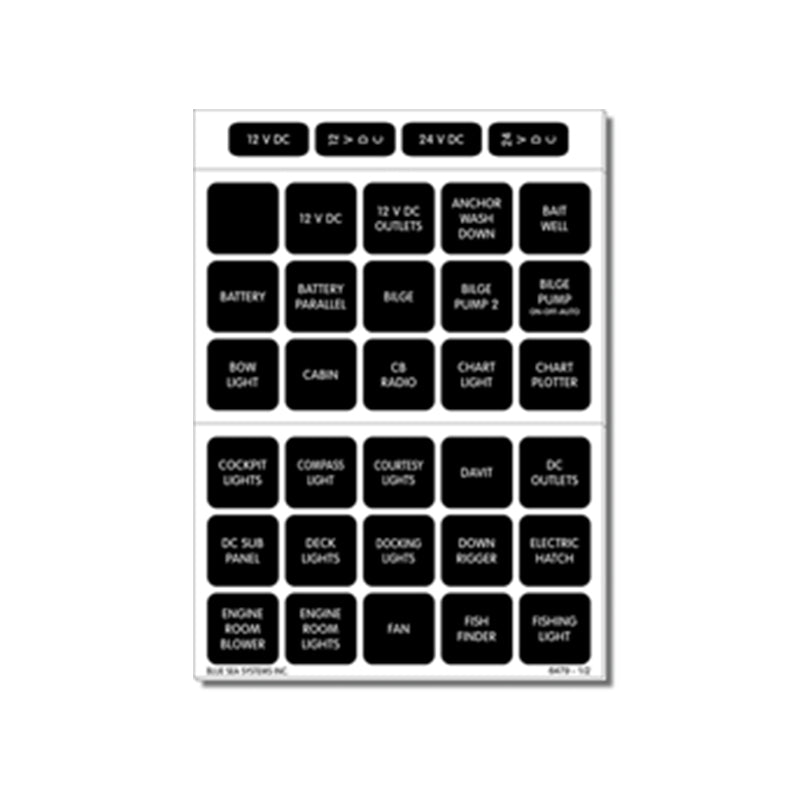 Label Kit, 60 Labels, Square
