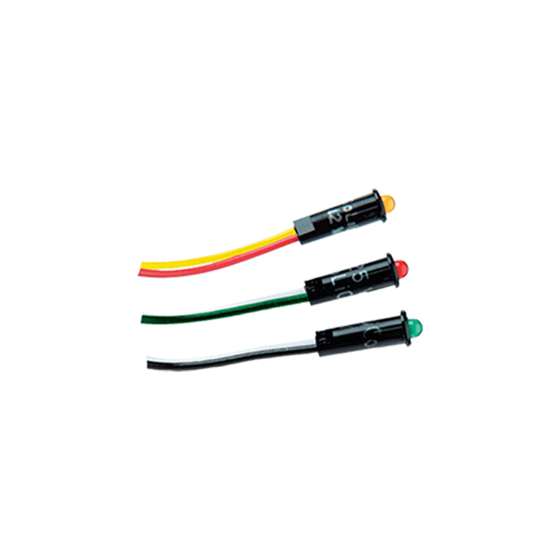Indicator Light, 12/24VDC, Amber LED